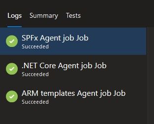 Agent jobs results